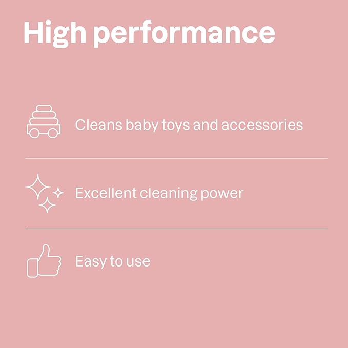 ATTITUDE Baby & Kids Toy Cleaner Spray, EWG Verified, Multi-Surface Cleaner for Toys, High Chairs & Play Areas, Naturally Derived, Vegan, Unscented, 27.1 Fl Oz (Pack of 3)