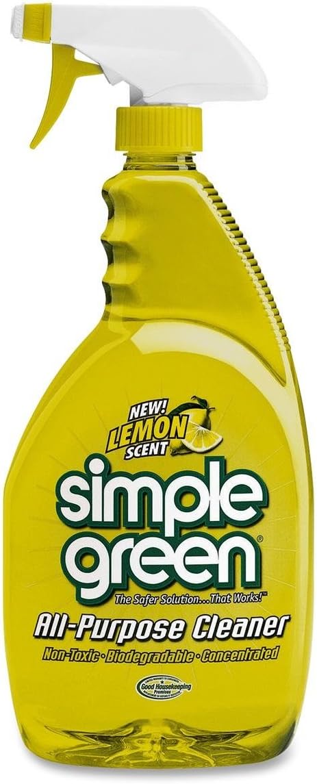 Simple Green 14002 Lemon Scent All-Purpose Cleaner, 24oz Trigger Spray