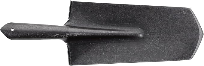 Luxshiny Heavy-Duty Manganese Steel Narrow-Head Tree Shovel for Gardening and Planting, Thickened Soil Digging Tool with Sharp Tip, Sturdy Garden Spade for Transplanting and Lawn Care