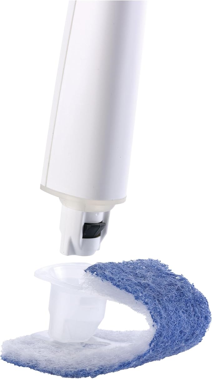 Scotch-Brite Disposable Toilet Scrubber Refills, Removes Rust & Hard Water Stains, 10 Disposable Refills Blue