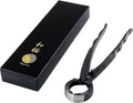 Wazakura Hand Forged Bonsai Root Cutter MADE IN JAPAN 6.7 inch (170 mm), Black Carbon Steel Bonsai Tree Cutter for Branch and Roots, Multipurpose Japanese Gardening Tools (Wave-Grip)
