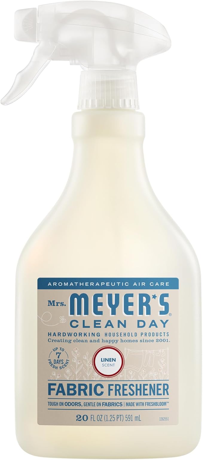 MRS. MEYER'S CLEAN DAY Fabric Freshener, Linen Scent, 20 Ounce Bottle