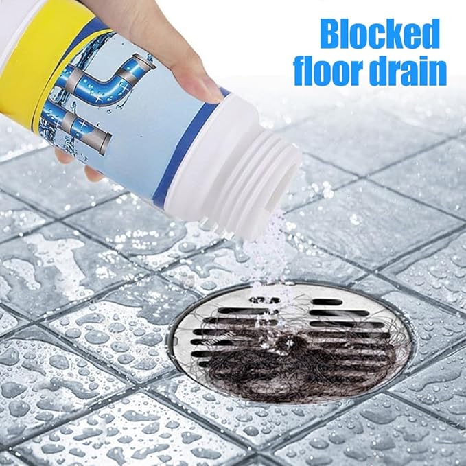 2026 New Sink Drain Cleaner, Multi-functional Powerful Pipe Unclogging Agent, Sink and Drains Cleaner Foam Cleaner for Kitchen Toilet and Pipes Cleaning Tool (2Set)
