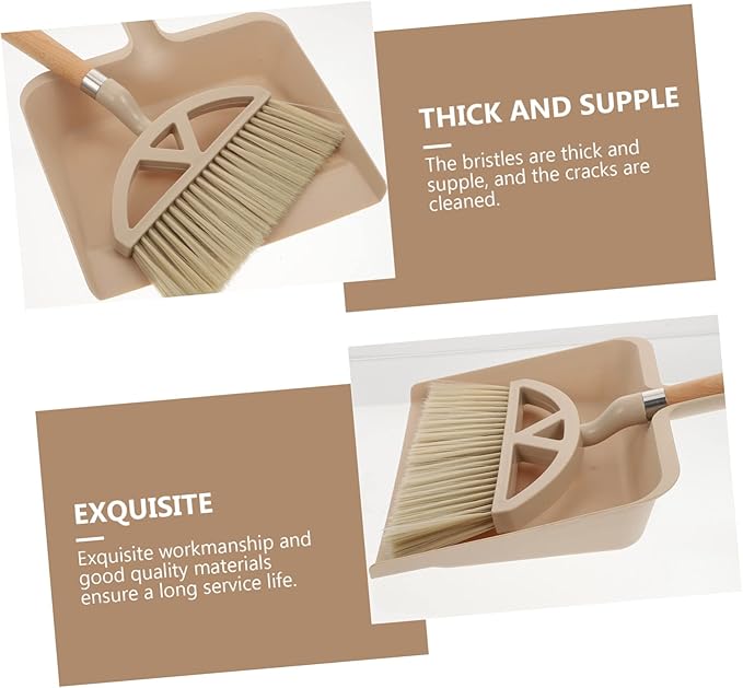 Desktop Cleaning Mini Broom Dustpan Home Accessory Table Duster Cleaning Set Broom Dustpan