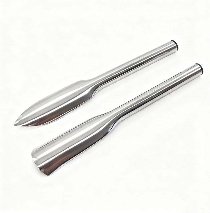 2 Piece Stainless Steel Gardening Tool Set Pointed and Flat Head Soil Scoop with Sifter Hand Digging and Potting Shovel for Soil Transport and Planting