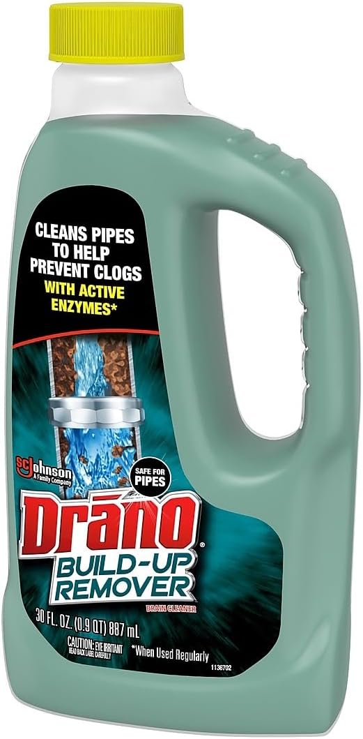 Drano Buildup Remover Drain Cleaner, 30 Fl. Oz. (335707)