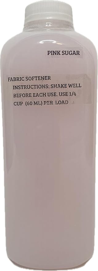 Pink Sugar Scented Fabric Softener by MJ Laundry Soaps
