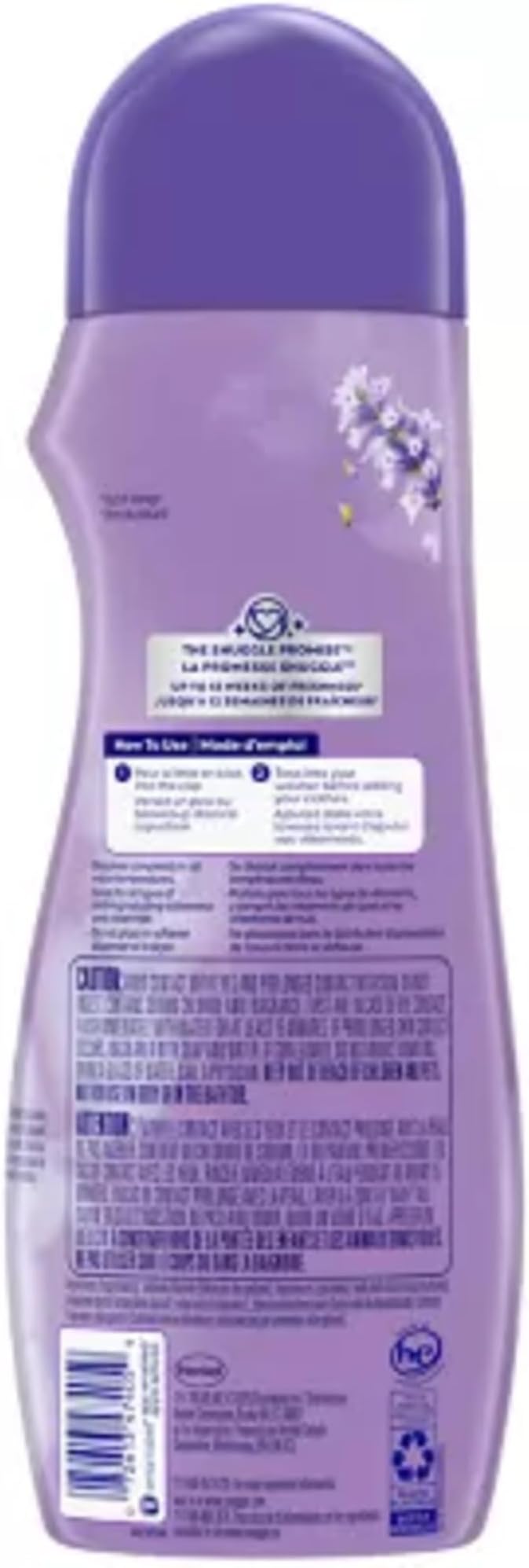 Snuggle In Wash Scent Booster, 21 Oz, 4 Pack, Lavender Breeze, Laundry Beads for Long-Lasting Freshness, Fragrance Enhancer for Clothes, Bedding & Activewear, HE Safe