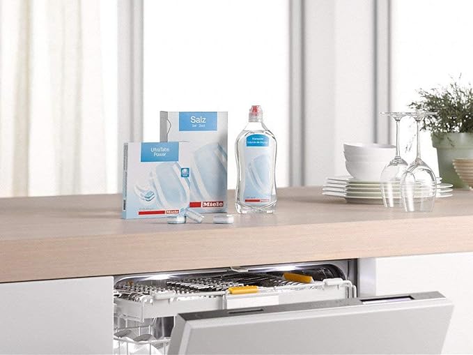 Miele UltraTabs All-in-One Dishwasher Detergent Tabs, Compatible with All Dishwashers, 60 Tabs, Pack of 5