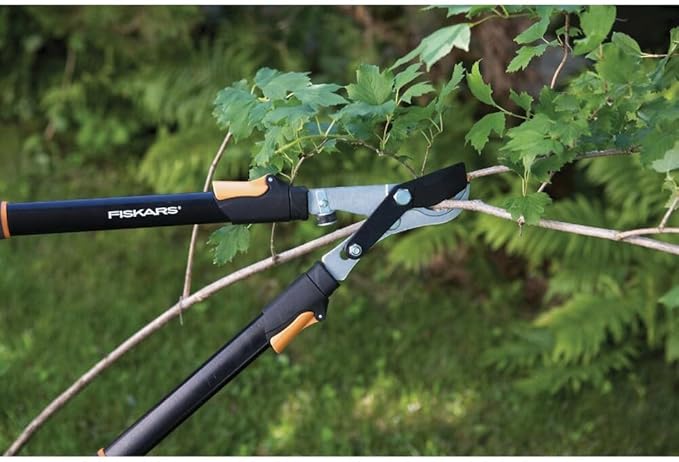 Fiskars - 91686935J 25 Inch Extendable Power-Lever Lopper, Blue