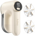Fabric Shaver 3-Speed Adjustable Lint Remover with LED Digital Display Type-C Fast Charge Port Suitable for Clothing Furniture Sofas and Blankets