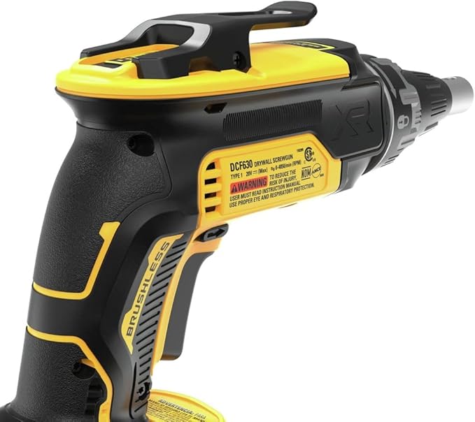 DEWALT 20V Max Drywall Screwgun, Tool Only (DCF630B)