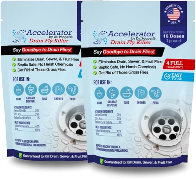 Drain Powder 32oz Powder – Complete Drain & Pipe Treatment Kit