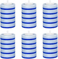 30 Ct Toilet Bowl Wand Refills - Disposable Scrub Pads 5X Cleaning Power Disinfecting Replacement Heads Compatible with Most Toilet Wand Systems Multi-Surface Bathroom Cleaner for Toilet Sink Bathtub