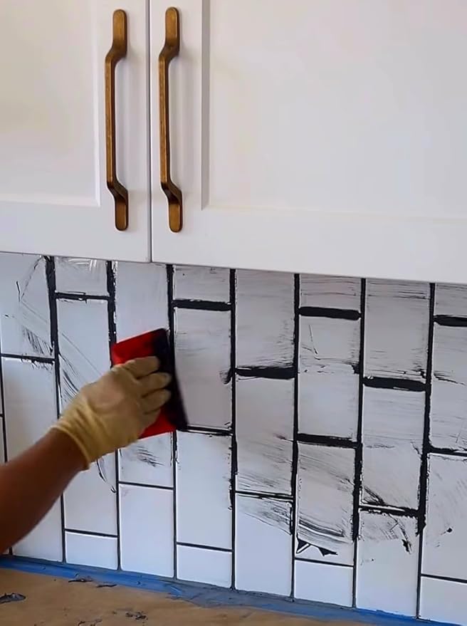 MusselBound® Grout Squeegee - an Easy Squeegee Compared to Bulky, Heavy Grout Floats