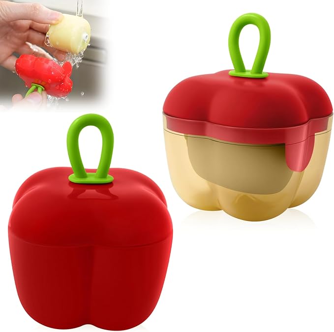 2Pcs Reusable Lint Roller Set, Portable Mini Travel Lint Roller, Washable Sticky Roller, Mini Pet Hair Removal Tool,Easy Removing Hair on Clothes Sofa Bed Carseat (2 Red)