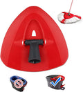 Spin Mop Base for Vileda/Cedar EasyWring Microfibre Spin Mop 1 Tank System - Rotating Triangle Mop Heads Refill Plastic Cover Replacement Accessories