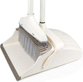 Broom and Dustpan Set for Clean - Broom with Dustpan Combo Set, 61" Dustpans Long Handle, Dust Pan with Handle, Kitchen Dust Pan and Brush for Indoor Outdoor Room Office Use.