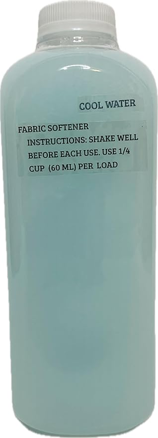 Cool Water Scented Fabric Softener by MJ Laundry Soaps