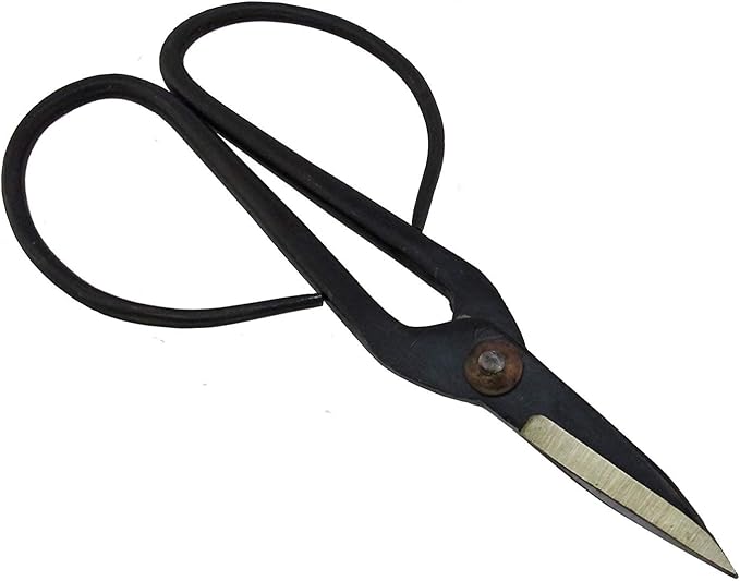 BambooMN Brand - 7.25" Black Bonsai Shear