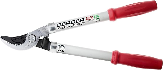 Berger Lopping shear bypass classic, length: 450 mm made of high-grade steel, pruning shear with stop damper no. 4195