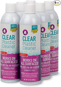 Invisible Glass 91014-6PK Clear Plastic Cleaner – Cleans and Protects Plastic on Electronics, Appliances, Eyewear, Cars, Trucks, RVs, Boats & More, Helps Prevent Fog and Static – 19 oz (Pack of 6)