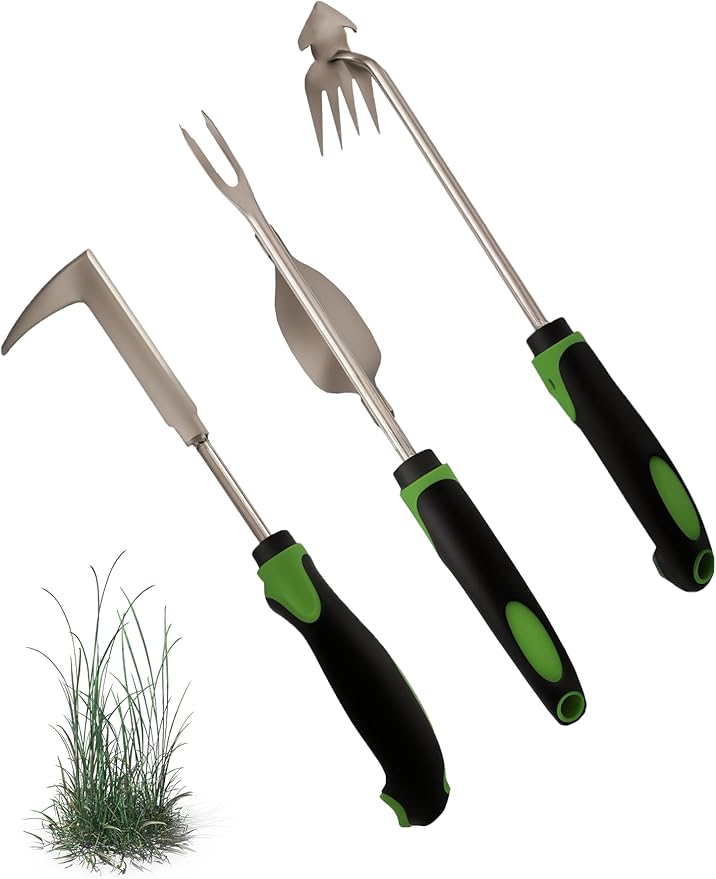 Gardening Tools,Weeding Tool,Garden Hand Tools,Weed Removal Tool,Crack Weeder Crevice for Garden/Patio/Crack/Potted Plant Weed Puller Tool(3pcs)
