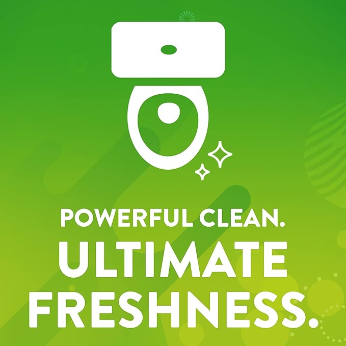 Scrubbing Bubbles Toilet Bowl Cleaning Gel, Non-Bleach Bathroom Cleaner, Gets Rid of Limescale and Hard Water + Rust Stains, Floral Fusion Scent, 24oz
