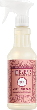 MRS. MEYER'S CLEAN DAY Multi-Surface Everyday Cleaner, Rose Scent, 16 Fl Oz Bottle