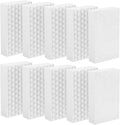 10 Pcs Magic Sponge Eraser Sponges for Cleaning, 2X Density White Magic Sponges Cleaning Erasers for Household Kitchen Sink Bathroom Bathtub Furniture Wall Cleaner Scrubber (3.93x2.36x0.79 in)