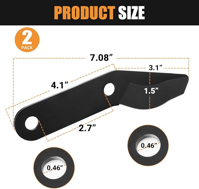 Steel Lopper Replacement Blade for Fiskars 32 Inch Bypass Lopper, 2 PCS Large Pruner Blades for Branch Cutting Gardening Tools, Black