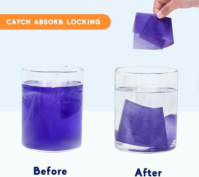 Color Absorber Laundry Sheets 120 Count, Dye Catcher to Prevent Clothes from Smearing, Fragrance Free Color Trapping Sheets for Home School or Apartment
