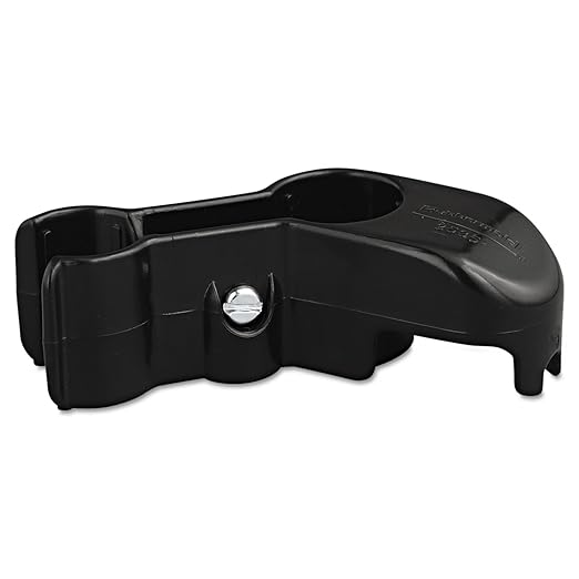 Rubbermaid Commercial Products Dustpan Hanger Bracket, Black, Used to Hang Dustpan/Brooms in Garage/Shed/Basement
