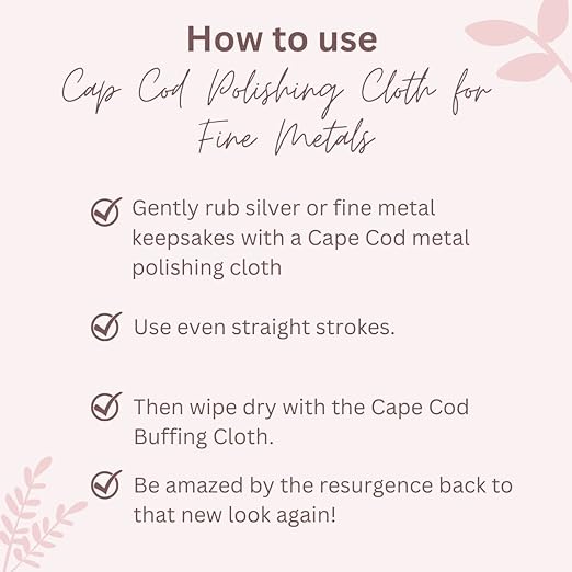 (Qty 3) of Cape Cod Polishing Metal Tin Bundle for Fine Metals | Each Tin Contains (12) 4X6 Polishing Cloths | (1) 12x12 Buffing Cloth | (1) Pair of Nitrile Gloves