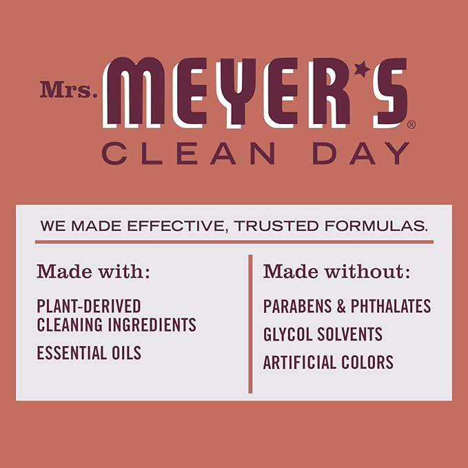 Mrs. MEYER'S CLEAN DAY Multi-Surface Cleaner 2 Pack Variety, 16 OZ Each, 1 CT (Apple Cider + Fall Leaves)
