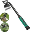 Weed Puller Tool Gardening Hand Weeder Tools,2025 New Weeding Artifact Uprooting Weeding Tool,6 Teethes Manganese Steel Weed Removal Tool, Dual Purpose Manual Weed Pulling Tool for Lawn Garden