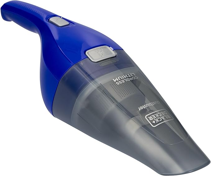 BLACK+DECKER DUSTBUSTER QuickClean Cordless Handheld Vacuum, Home and Car Vacuum with Charger (HNVC115J22)