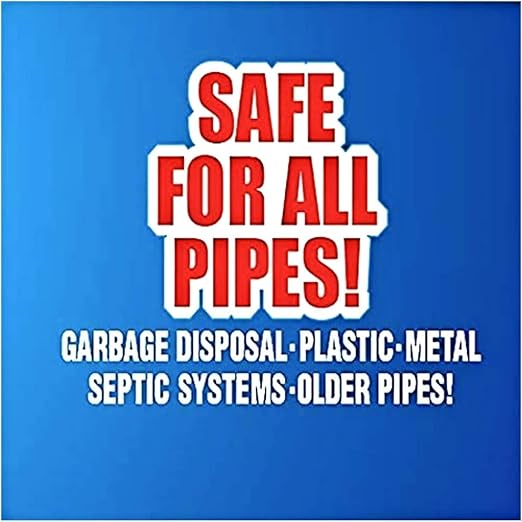 Mister Plumber Professional Formula Drain Opener, 32 Fl Oz "No-Glug" Easy-Pour Bottle, 3-Pack