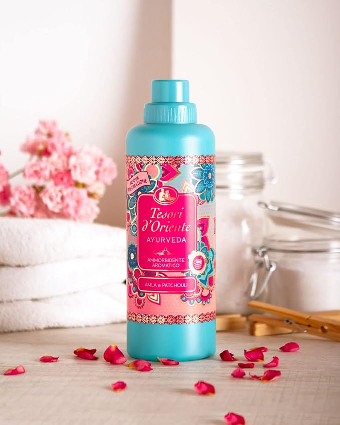 Tesori d'Oriente Ayurveda Fabric Softener, 750 ml with Patchouli Scent