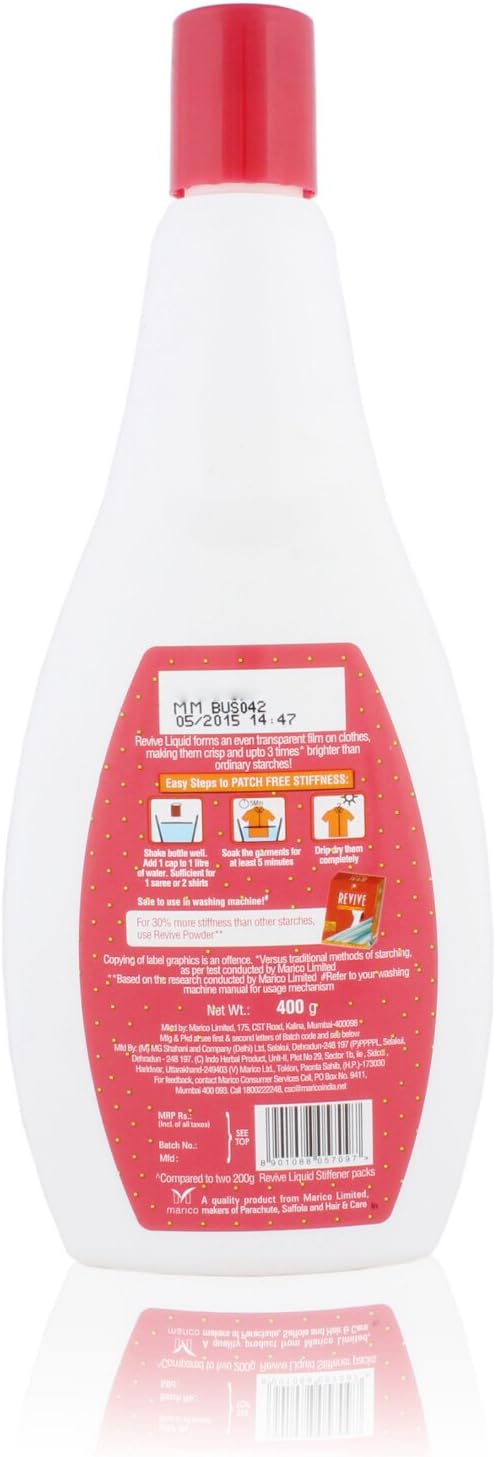 Revive Liquid Fabric Stiffener - 400g Bottle
