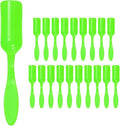 20-Pack Mini Gardening Shovel Spoons, Plastic Garden Soil Scoops for Cultivation Digging Transplanting/Flower Planting/Plant Succulent, Colorful Small Gardening Tools [Green]