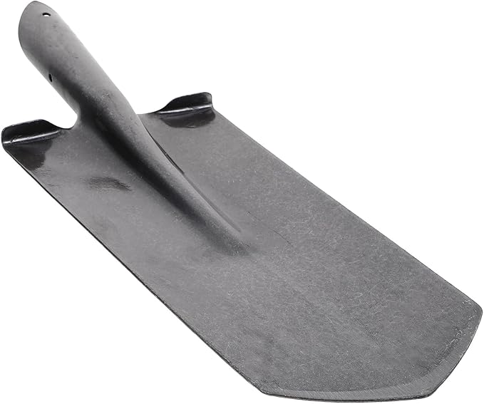 Heavy-Duty Manganese Steel Garden Spade Shovel with Handle for Digging and Planting, Narrow Point Tree Planting Tool Suitable for Gardening and Soil Excavation