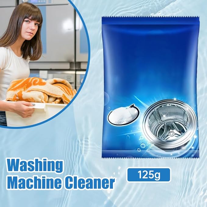Washing Machine Cleaner, 2026 New Powerful Stain Remover for Washing Machine Tanks - Deep Clean Solution for Top Load and Front Load Washers, Descaler for Drum, Tub & All Internal Parts (1Pack)
