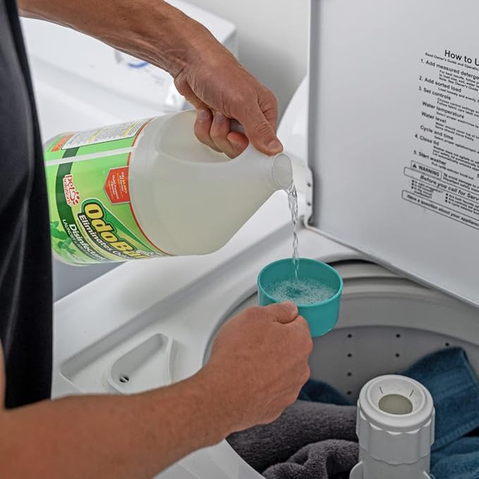 OdoBan Disinfectant Concentrate and Odor Eliminator, Made in the USA, Original Eucalyptus Scent, 2 Gallons