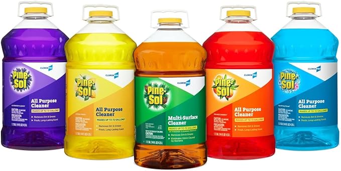 Pine-Sol Multi-Surface Cleaner, CloroxPro, All-Purpose Cleaner, Original Pine, Fl Oz, Pack of 3 (Package May Vary)
