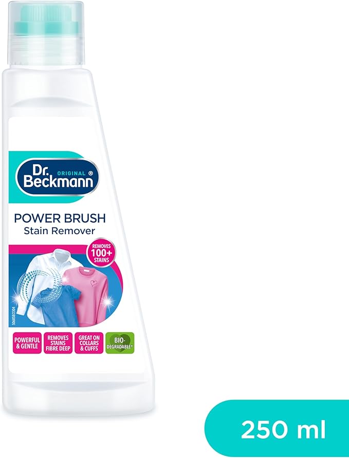 Dr. Beckmann Power Brush Stain Remover | fights even stubborn new & dried-in stains | 250 ml