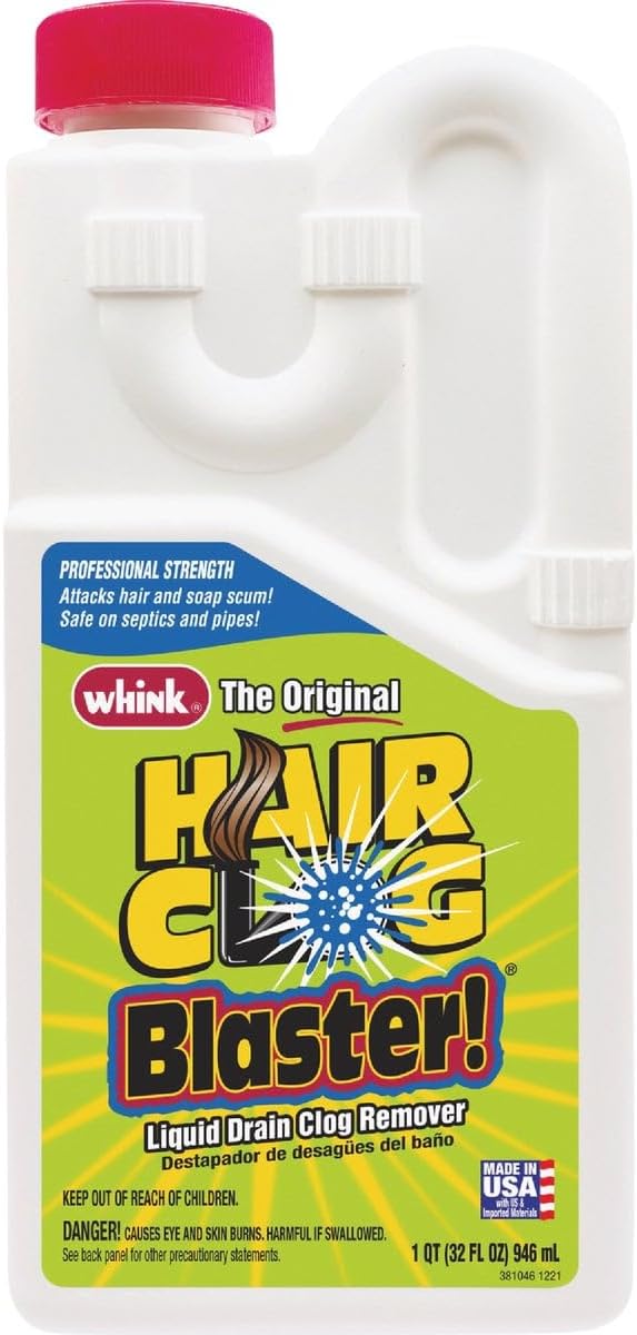 Hair Clog Blaster Professional Strength 32 Ounce- 6 Pack