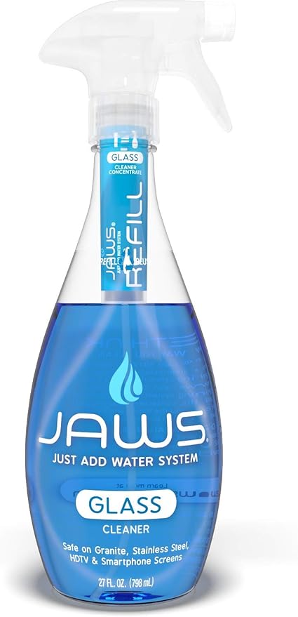 JAWS Glass Cleaner Refill Pods. Box of 24. Refillable Cleaning Supplies.