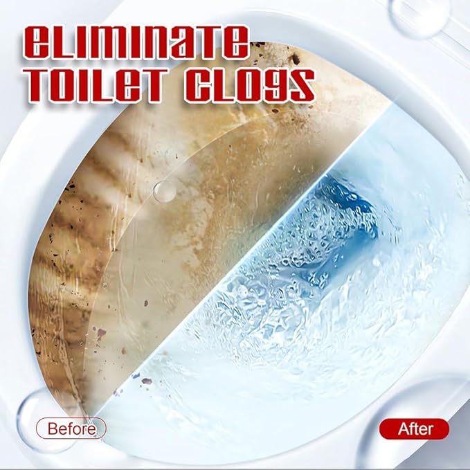 2 Pack Powerful Drain Cleaner – Upgraded Pipe Unclogging Agent for Kitchen Sink and Bathroom Drain