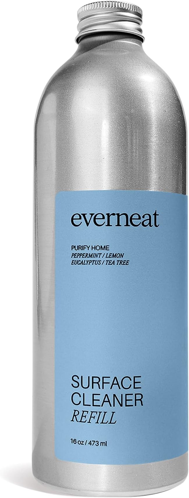 Everneat Surface Cleaner Concentrate (Refill) Purify/ 16 Refills (16oz) | Aluminum Bottle…